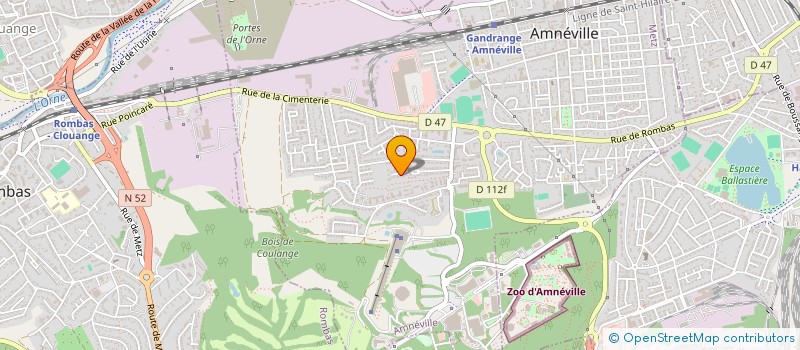 localisation de l'entreprise AM COORDINATION à AMNEVILLE