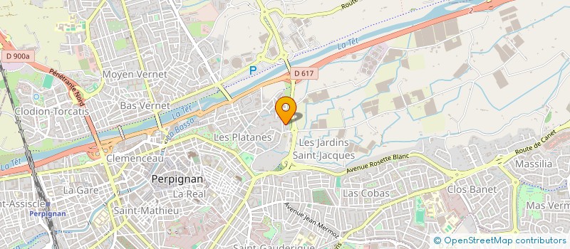 localisation de l'entreprise AM CREATION  PERPIGNAN