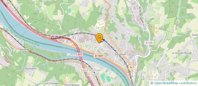 localisation de l'entreprise AM DECO  PONT-EVEQUE