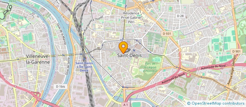 localisation de l'entreprise AM DECORATION  SAINT-DENIS