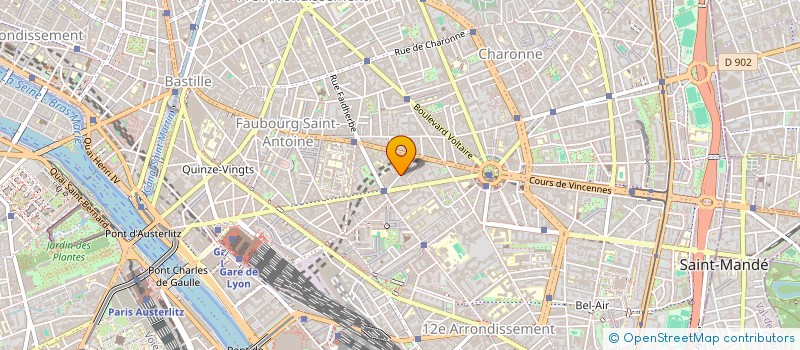 localisation de l'entreprise AM DESIGN  PARIS