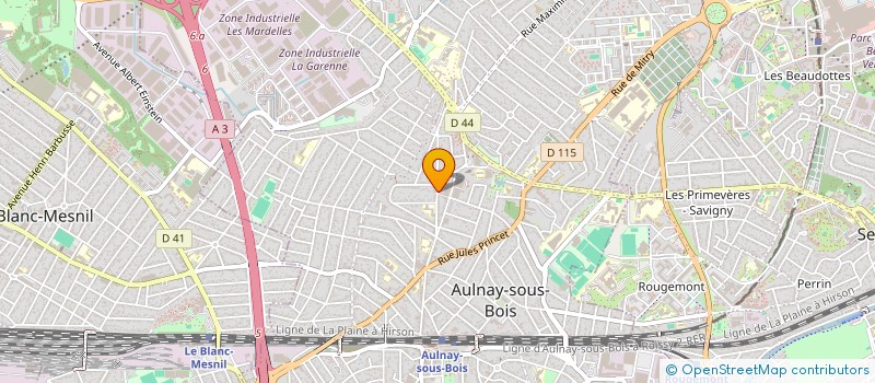 localisation de l'entreprise AM DESIGN à AULNAY-SOUS-BOIS