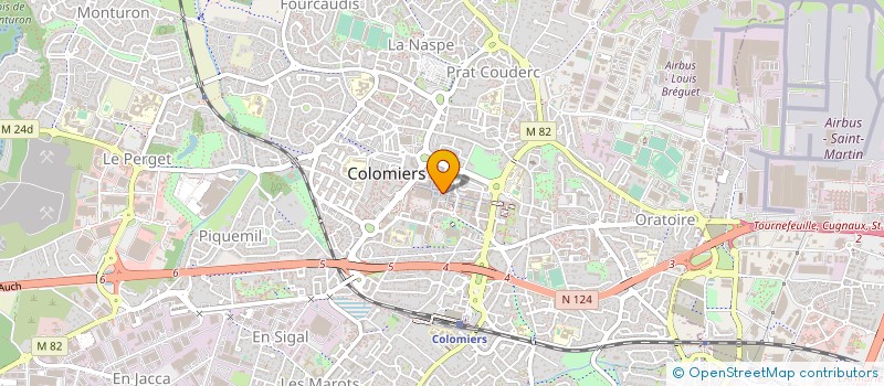 localisation de l'entreprise AM DEVELOPPEMENT à COLOMIERS