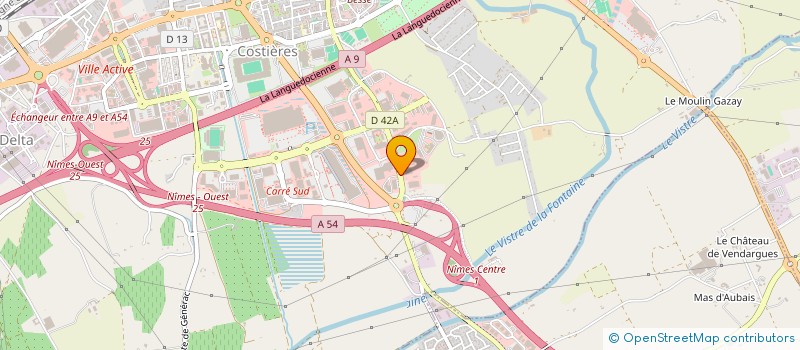 localisation de l'entreprise AM DEVELOPPEMENT  NIMES