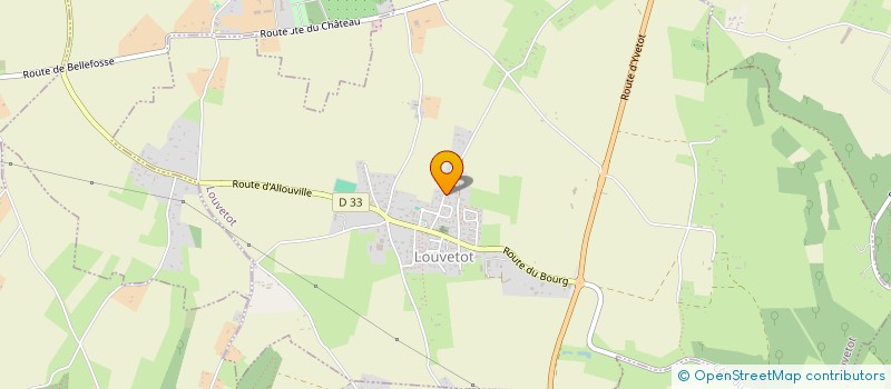 localisation de l'entreprise AM DIAG  LOUVETOT