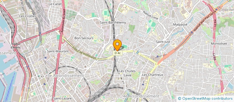 localisation de l'entreprise AM DISTRIB à MARSEILLE