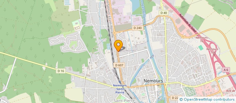 localisation de l'entreprise AM DISTRIBUTION  SAINT-PIERRE-LES-NEMOURS