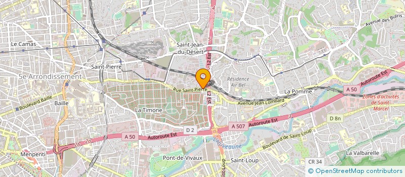 localisation de l'entreprise AM DISTRIBUTION à MARSEILLE