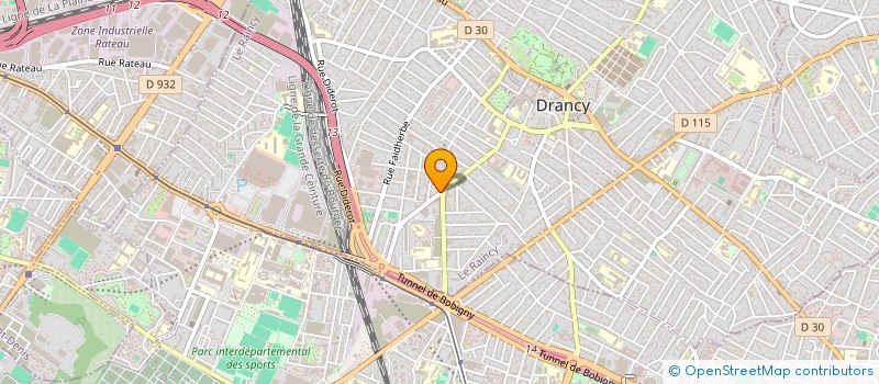 localisation de l'entreprise AM DRIVE à DRANCY