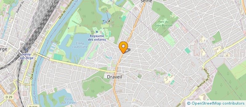 localisation de l'entreprise AM DRIVE à DRAVEIL