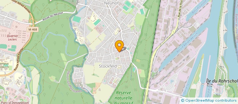 localisation de l'entreprise AM ECHAFAUDAGES à STRASBOURG
