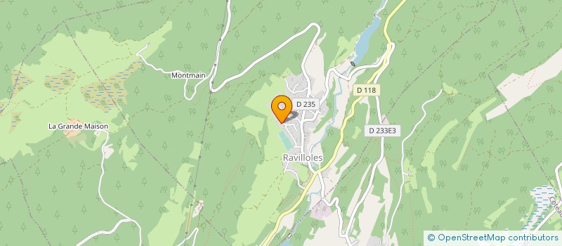 localisation de l'entreprise AM ELECTRICITE  RAVILLOLES