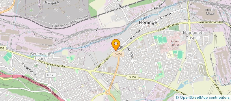 localisation de l'entreprise AM ENDUIT  FLORANGE