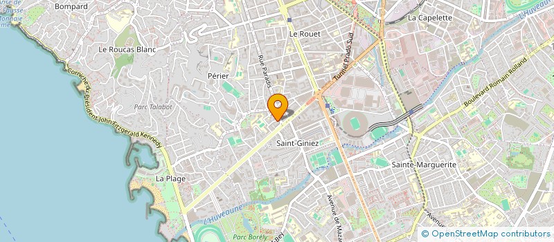 localisation de l'entreprise AM ENTREPRISES  MARSEILLE 8EME