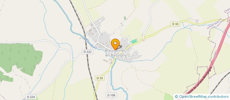 localisation de l'entreprise AM'EQUINE à BREUVANNES-EN-BASSIGNY
