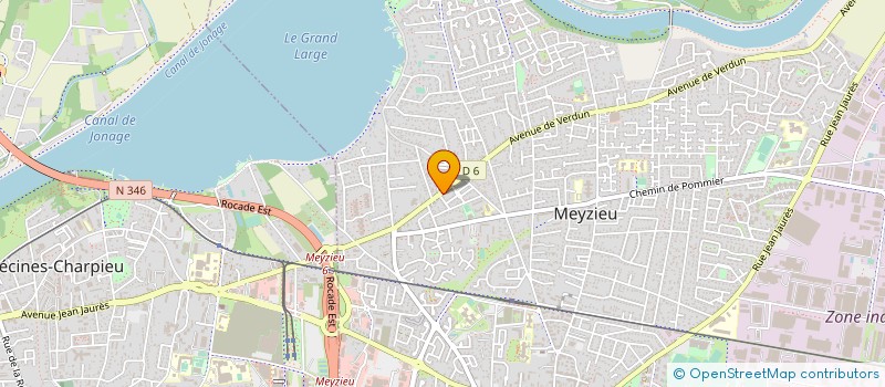 localisation de l'entreprise AM'ERIC à MEYZIEU