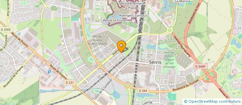 localisation de l'entreprise AM EVENEMENT  CHESSY