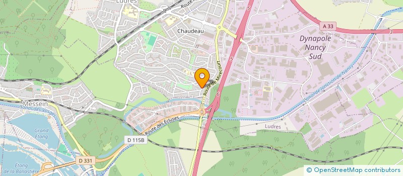 localisation de l'entreprise AM EVENT  LUDRES