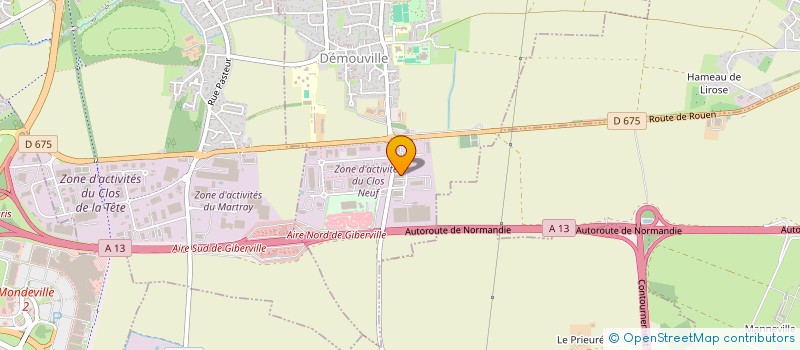 localisation de l'entreprise AM-F TUNING FILES  DEMOUVILLE