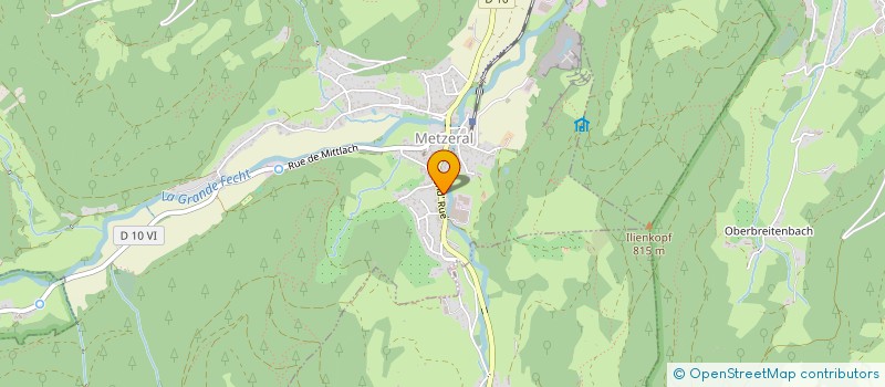 localisation de l'entreprise AM FECHT  MUHLBACH-SUR-MUNSTER