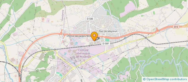 localisation de l'entreprise AM FIACRE  MEYREUIL