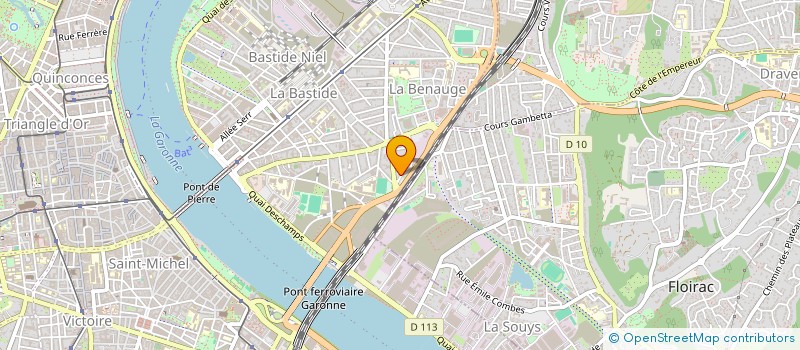 localisation de l'entreprise AM FILMS à BORDEAUX