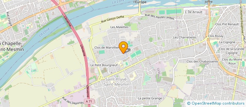 localisation de l'entreprise AM FINANCE à SAINT-PRYVE-SAINT-MESMIN