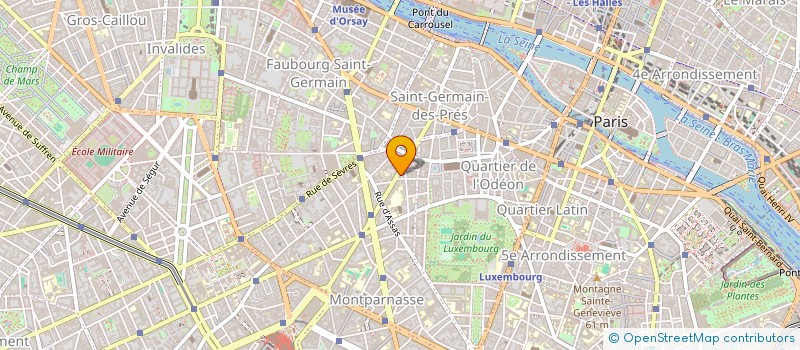 localisation de l'entreprise AM. FINANCE  PARIS