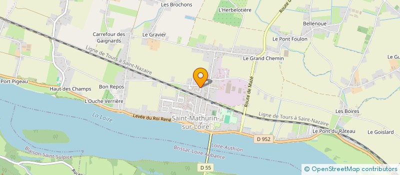 localisation de l'entreprise AM FINANCE HABITAT à LOIRE-AUTHION