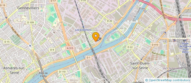 localisation de l'entreprise AM FINANCES à ASNIERES-SUR-SEINE