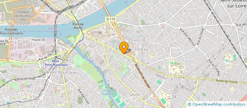 localisation de l'entreprise AM FINANCES à NANTES