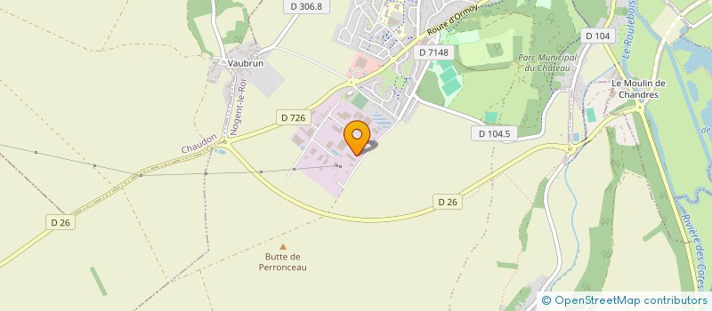 localisation de l'entreprise AM FINANCES  NOGENT-LE-ROI