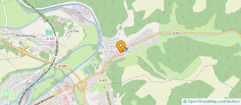localisation de l'entreprise AM'FORMATION à SUZANNECOURT