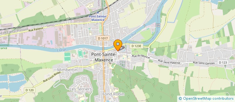 localisation de l'entreprise AM FORMATIONS PRO  PONT-SAINTE-MAXENCE