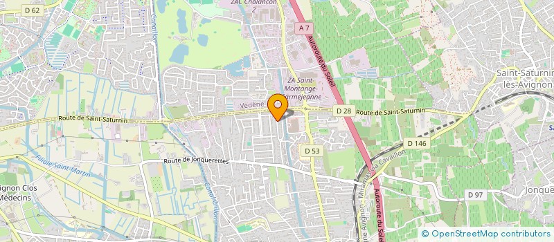 localisation de l'entreprise AM & G SOLUTIONS BTP  MORIERES-LES-AVIGNON