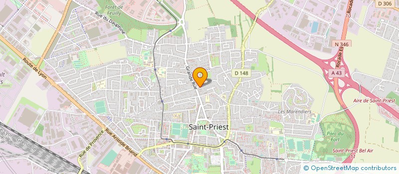 localisation de l'entreprise AM & GG MALAX à SAINT-PRIEST