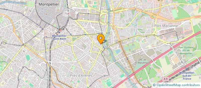 localisation de l'entreprise AM GROUP à MONTPELLIER