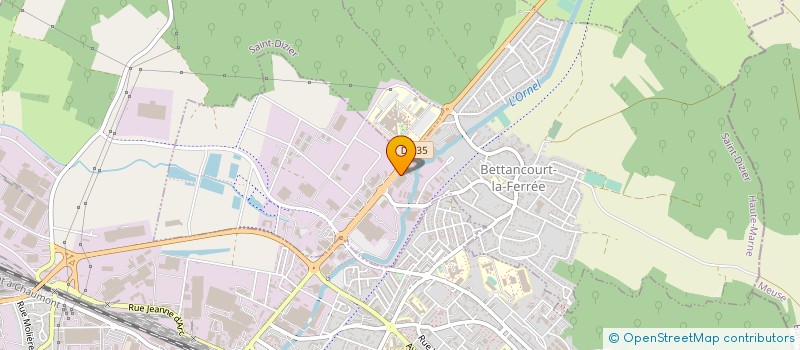 localisation de l'entreprise AM GROUP INVEST à BETTANCOURT-LA-FERREE