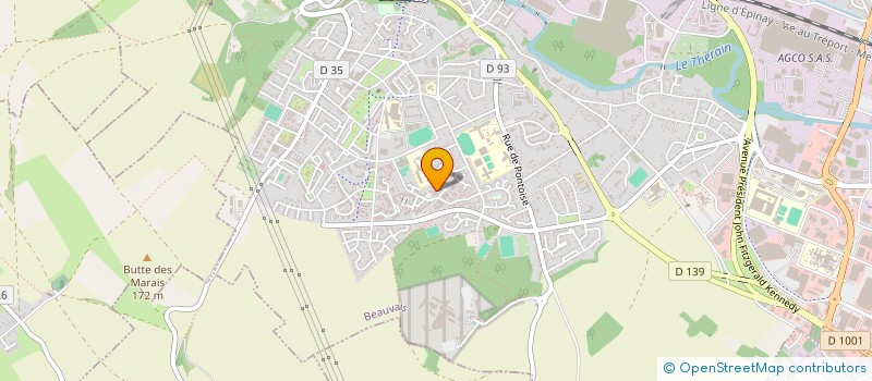 localisation de l'entreprise AM GROUPE  THERDONNE