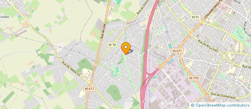 localisation de l'entreprise AM HOLDING  BONDUES