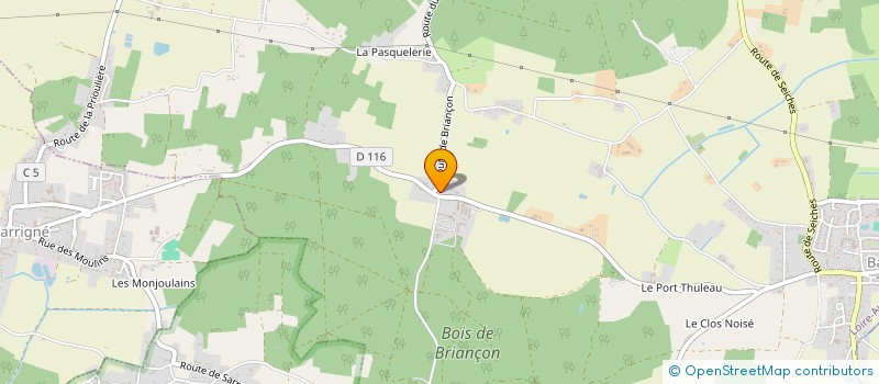 localisation de l'entreprise AM HOLDING à LOIRE-AUTHION