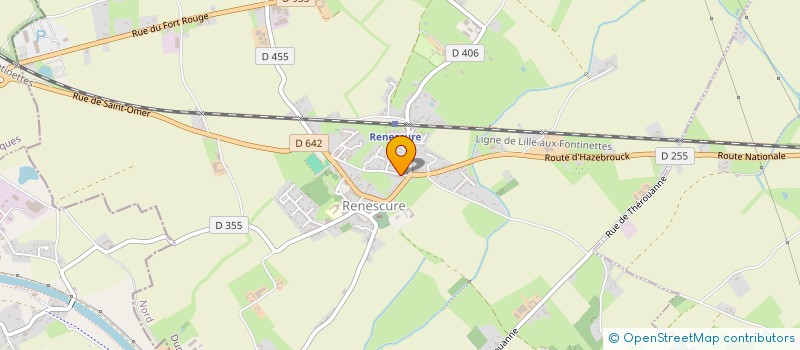 localisation de l'entreprise AM HOLDING  RENESCURE