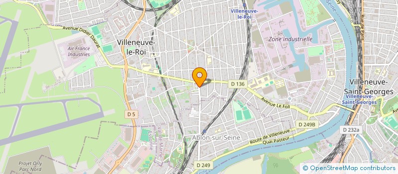 localisation de l'entreprise AM.I.BAT à VILLENEUVE-LE-ROI