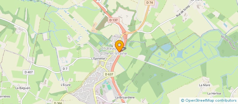 localisation de l'entreprise AM IMMO 35  CHATEAUNEUF-D ILLE-ET-VILAI