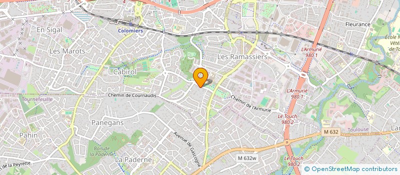 localisation de l'entreprise AM IMMO à COLOMIERS