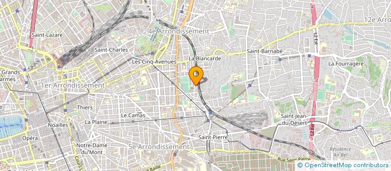 localisation de l'entreprise AM IMMO à MARSEILLE