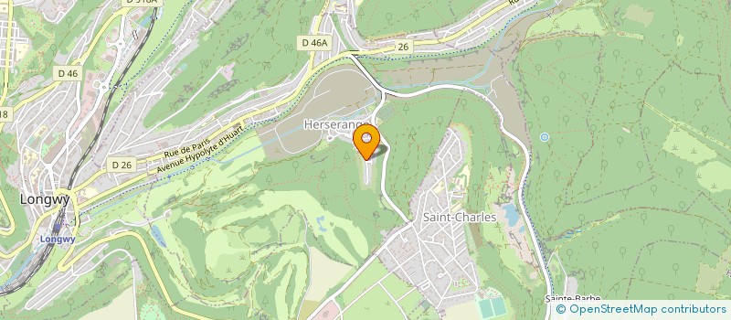 localisation de l'entreprise AM IMMO  HERSERANGE