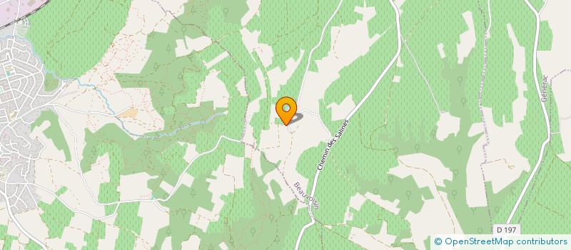 localisation de l'entreprise AM IMMO  BEAUVOISIN