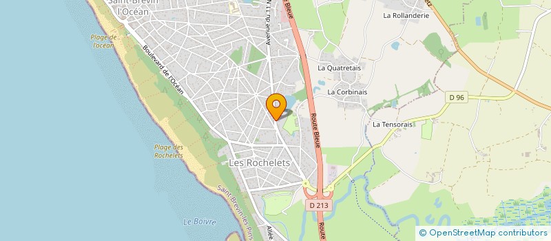 localisation de l'entreprise AM IMMO à SAINT-BREVIN-LES-PINS