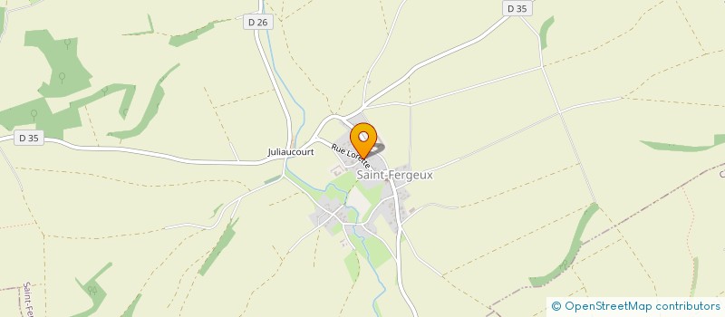 localisation de l'entreprise AM IMMO  SAINT-FERGEUX